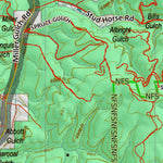 Montana HuntData LLC Montana Mule Deer Hunting District 416 Land Ownerhip Map digital map