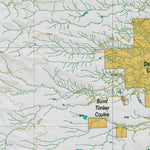 Montana HuntData LLC Montana Mule Deer Hunting District 417 Land Ownerhip Map digital map