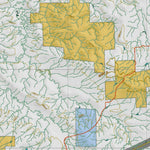 Montana HuntData LLC Montana Mule Deer Hunting District 417 Land Ownerhip Map digital map