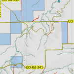 Montana HuntData LLC Montana Mule Deer Hunting District 419 Land Ownerhip Map digital map