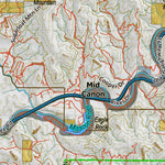 Montana HuntData LLC Montana Mule Deer Hunting District 421 Land Ownerhip Map digital map