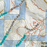 Montana HuntData LLC Montana Mule Deer Hunting District 423 Land Ownerhip Map digital map
