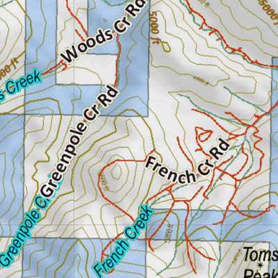 Montana HuntData LLC Montana Mule Deer Hunting District 423 Land Ownerhip Map digital map