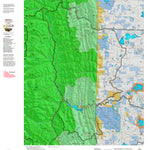 Montana HuntData LLC Montana Mule Deer Hunting District 442 Land Ownerhip Map digital map