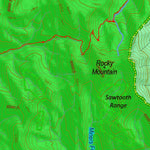 Montana HuntData LLC Montana Mule Deer Hunting District 442 Land Ownerhip Map digital map