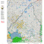 Montana HuntData LLC Montana Mule Deer Hunting District 445 Land Ownerhip Map digital map