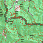 Montana HuntData LLC Montana Mule Deer Hunting District 446 Land Ownerhip Map digital map