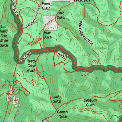 Montana HuntData LLC Montana Mule Deer Hunting District 446 Land Ownerhip Map digital map