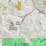 Montana HuntData LLC Montana Mule Deer Hunting District 447 Land Ownerhip Map digital map