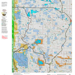 Montana HuntData LLC Montana Mule Deer Hunting District 450 Land Ownerhip Map digital map