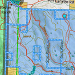 Montana HuntData LLC Montana Mule Deer Hunting District 450 Land Ownerhip Map digital map
