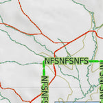 Montana HuntData LLC Montana Mule Deer Hunting District 451 Land Ownerhip Map digital map
