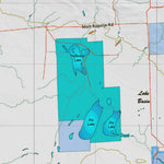 Montana HuntData LLC Montana Mule Deer Hunting District 500 Land Ownerhip Map digital map