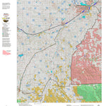 Montana HuntData LLC Montana Mule Deer Hunting District 502 Land Ownerhip Map digital map