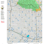 Montana HuntData LLC Montana Mule Deer Hunting District 511 Land Ownerhip Map digital map