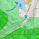 Montana HuntData LLC Montana Mule Deer Hunting District 520 Land Ownerhip Map digital map