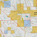 Montana HuntData LLC Montana Mule Deer Hunting District 530 Land Ownerhip Map digital map