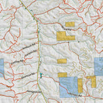 Montana HuntData LLC Montana Mule Deer Hunting District 530 Land Ownerhip Map digital map