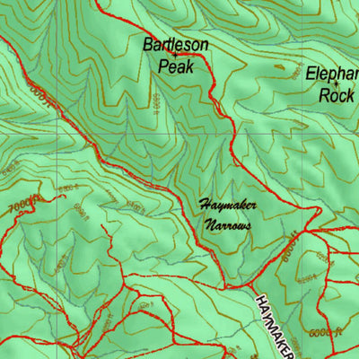 Montana HuntData LLC Montana Mule Deer Hunting District 540 Land Ownerhip Map digital map