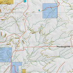 Montana HuntData LLC Montana Mule Deer Hunting District 570 Land Ownerhip Map digital map