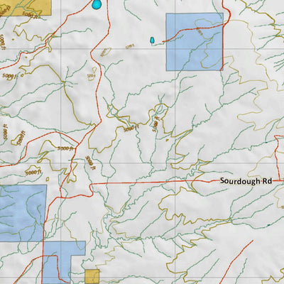 Montana HuntData LLC Montana Mule Deer Hunting District 570 Land Ownerhip Map digital map