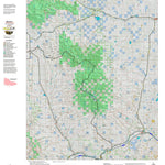 Montana HuntData LLC Montana Mule Deer Hunting District 580 Land Ownerhip Map digital map