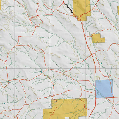 Montana HuntData LLC Montana Mule Deer Hunting District 590 Land Ownerhip Map digital map