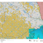 Montana HuntData LLC Montana Mule Deer Hunting District 630 Land Ownerhip Map digital map