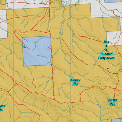 Montana HuntData LLC Montana Mule Deer Hunting District 630 Land Ownerhip Map digital map