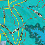 Montana HuntData LLC Montana Mule Deer Hunting District 632 Land Ownerhip Map digital map