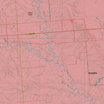 Montana HuntData LLC Montana Mule Deer Hunting District 640 Land Ownerhip Map digital map