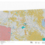 Montana HuntData LLC Montana Mule Deer Hunting District 670 Land Ownerhip Map digital map
