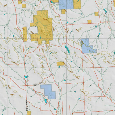 Montana HuntData LLC Montana Mule Deer Hunting District 700 Land Ownerhip Map digital map