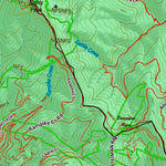 Montana HuntData LLC Mountain Goat Hunting District 100 Land Ownership Map digital map