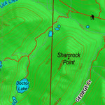 Montana HuntData LLC Mountain Goat Hunting District 133 Land Ownership Map digital map