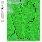 Montana HuntData LLC Mountain Goat Hunting District 150 Land Ownership Map digital map