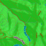 Montana HuntData LLC Mountain Goat Hunting District 150 Land Ownership Map digital map