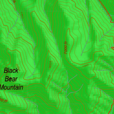 Montana HuntData LLC Mountain Goat Hunting District 150 Land Ownership Map digital map