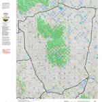 Montana HuntData LLC Mountain Goat Hunting District 313 Land Ownership Map digital map