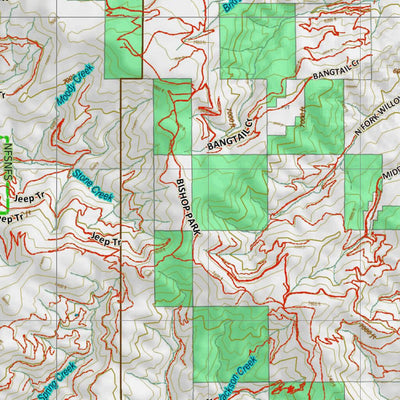 Montana HuntData LLC Mountain Goat Hunting District 313 Land Ownership Map digital map