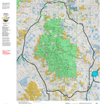 Montana HuntData LLC Mountain Goat Hunting District 320 Land Ownership Map digital map