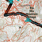 Montana HuntData LLC Mountain Goat Hunting District 324 Land Ownership Map digital map