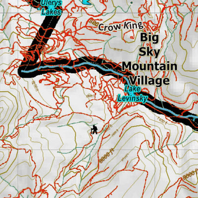 Montana HuntData LLC Mountain Goat Hunting District 324 Land Ownership Map digital map