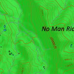 Montana HuntData LLC Mountain Goat Hunting District 326 Land Ownership Map digital map