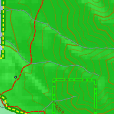 Montana HuntData LLC Mountain Goat Hunting District 327 Land Ownership Map digital map