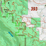 Montana HuntData LLC Mountain Goat Hunting District 393 Land Ownership Map digital map