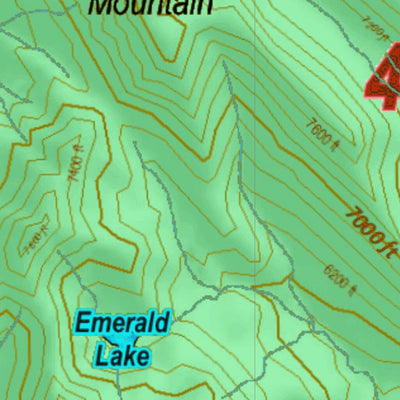 Montana HuntData LLC Mountain Goat Hunting District 415 Land Ownership Map digital map