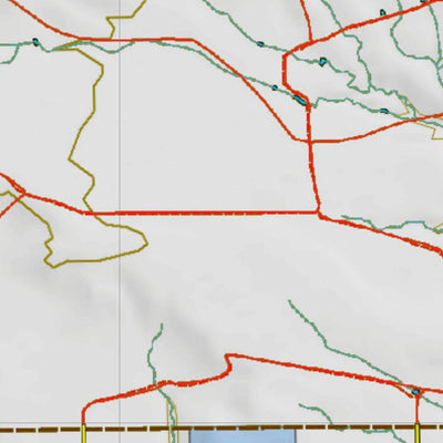 Montana HuntData LLC Mountain Goat Hunting District 447 Land Ownership Map digital map