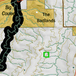 Montana HuntData LLC Mountain Goat Hunting District 447 Land Ownership Map digital map
