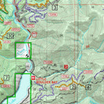 MontanaGPS Bitterroot National Forest South (2 of 2) digital map
